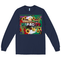 Navy papacito cinco de mayo Long Sleeve Tee - CowGirlArtShop