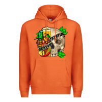 Carrot skull crawfish season Premium Hoodie - FaDigitalArtStudio