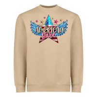 Mushroom American babe Heavyweight Sweatshirt - FaDigitalArtStudio