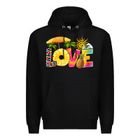 Black love pineapple Premium Hoodie - RanaPortraitStore