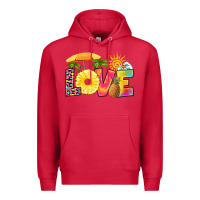Cardinal love pineapple Premium Hoodie - RanaPortraitStore