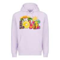 Lilac love pineapple Premium Hoodie - RanaPortraitStore