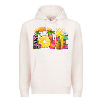 Love Pineapple Premium Hoodie | Teevron