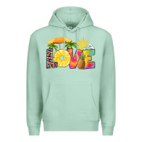 Seafoam love pineapple Premium Hoodie - RanaPortraitStore