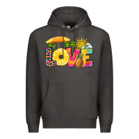 Smoke love pineapple Premium Hoodie - RanaPortraitStore