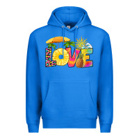 True Royal love pineapple Premium Hoodie - RanaPortraitStore