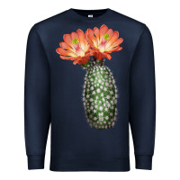 Navy King Cup Cactus Premium Sweatshirt - LillyAllenDesigns