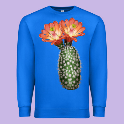 King Cup Cactus Premium Sweatshirt Designed By Lillyallendesigns