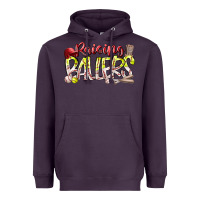 Plum raising ballers Heavyweight Hoodie - RacoonDesign