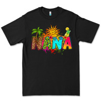 Black summer nana Premium Tee - RanaPortraitStore