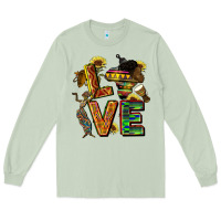 Matcha love juneteenth africa Long Sleeve Tee - CowGirlArtShop