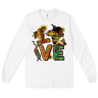 White love juneteenth africa Long Sleeve Tee - CowGirlArtShop
