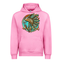 Fuchsia Pink wild soul Urban Hoodie - BarkalooDesign