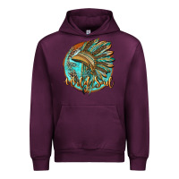 Mauve Wine wild soul Urban Hoodie - BarkalooDesign