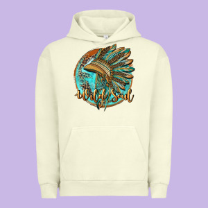 Wild Soul Urban Hoodie Designed By Barkaloodesign