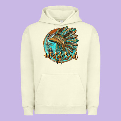 Wild Soul Urban Hoodie Designed By Barkaloodesign