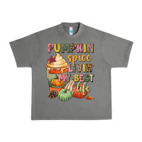 Tornado Pumpkin spice livin' my best life Urban Heavy Tee - NancyCooperArtShop