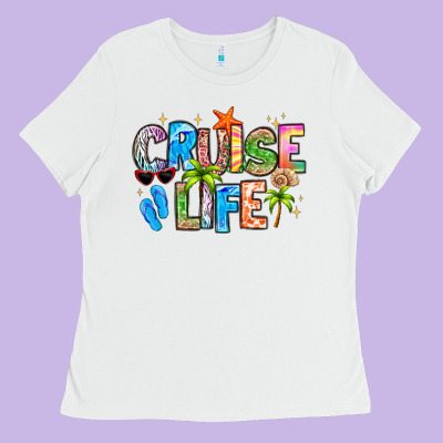 Cruise Life Ladies Tee Designed By Lillyallendesigns
