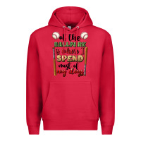 Cardinal at the ballpark is where i spend most my days Premium Hoodie - BundleAndBundleShop