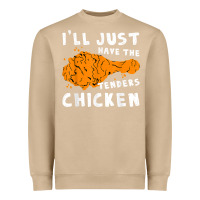 Mushroom i'll just have the tenders chicken fried chicken t shirt Heavyweight Sweatshirt - tuanDangUi