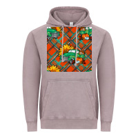 Vintage Zinc Fall truck Vintage Hoodie - NancyCooperArtShop