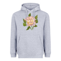 Heather Grey Life Of The Party Rose Heavyweight Hoodie - LillyAllenDesigns