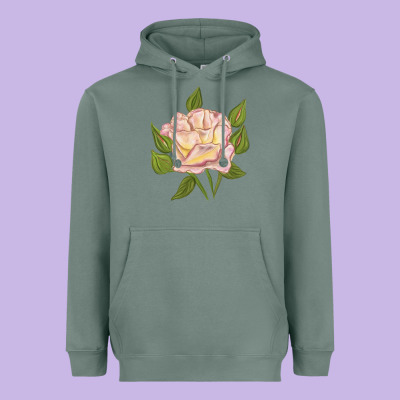 Life Of The Party Rose Heavyweight Hoodie Designed By Lillyallendesigns