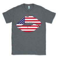 Charcoal Heather American lip Classic Tee - Bettercallsaul