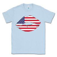 Dusty Blue American lip Classic Tee - Bettercallsaul