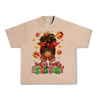 Burro santa's favorite assistant afro messy bun Urban Heavy Tee - texasbilliewilder