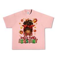 Salmon santa's favorite assistant afro messy bun Urban Heavy Tee - texasbilliewilder