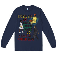 Navy rosa sat so ruby could walk so kamala could run juneteenth Long Sleeve Tee - CowGirlArtShop