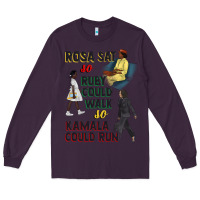Plum rosa sat so ruby could walk so kamala could run juneteenth Long Sleeve Tee - CowGirlArtShop