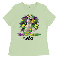 Matcha throw me something mister Ladies Tee - LillyAllenDesigns