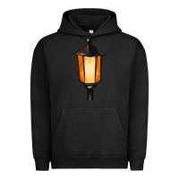 Pigment Black street lamp Urban Hoodie - BarkalooDesign