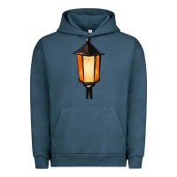 Pigment Midnight Navy street lamp Urban Hoodie - BarkalooDesign