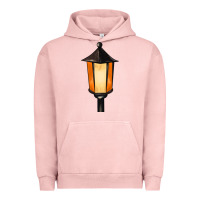 Pigment Salmon street lamp Urban Hoodie - BarkalooDesign