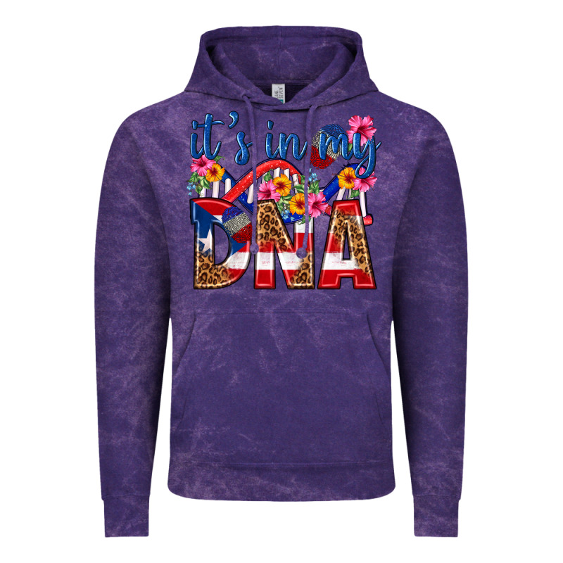 Its In My Dna Puerto Rico Vintage Hoodie by texasbilliewilder | Teevron