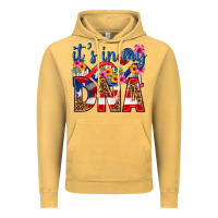 Vintage Mustard its in my dna puerto rico Vintage Hoodie - texasbilliewilder