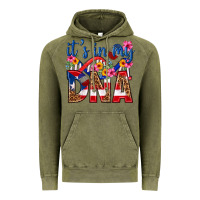 Vintage Olive its in my dna puerto rico Vintage Hoodie - texasbilliewilder
