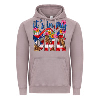 Vintage Zinc its in my dna puerto rico Vintage Hoodie - texasbilliewilder