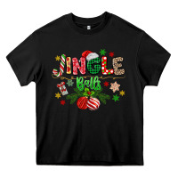 Black jingle balls Heavy Core Tee - MaliasSmallBusiness