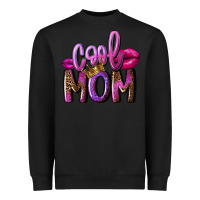 Black Cool mom Mother's Day Heavyweight Sweatshirt - FaDigitalArtStudio