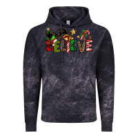 Cloud Black christmas believe Vintage Hoodie - texasbilliewilder
