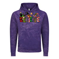 Cloud Purple christmas believe Vintage Hoodie - texasbilliewilder