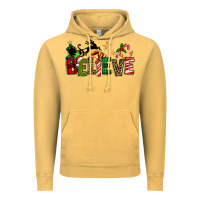 Vintage Mustard christmas believe Vintage Hoodie - texasbilliewilder