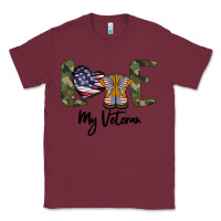Burgundy My Veteran Classic Tee - Bettercallsaul