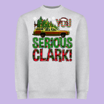 You Serious Clark With Vacation Car Bbs Heavyweight Sweatshirt Designed By Bundleandbundleshop