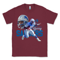 Burgundy barry sanders gift Classic Tee - tuanDangUi