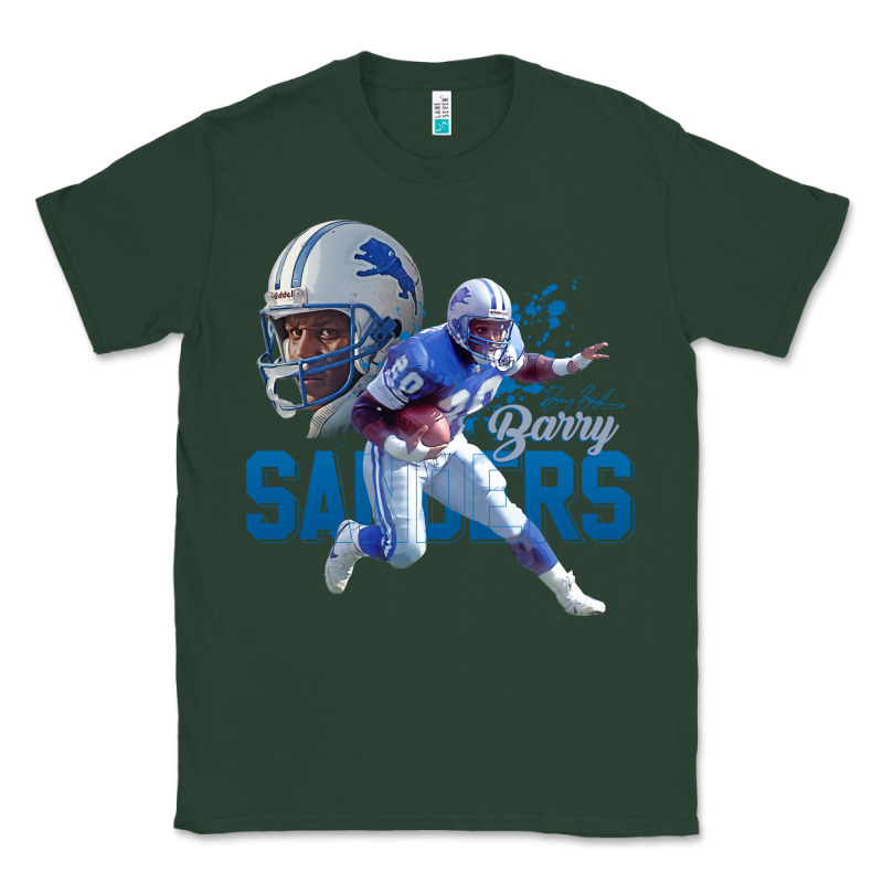 Barry Sanders Gift Classic Tee by tuanDangUi | Teevron